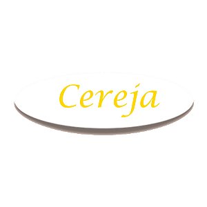 Adesivo "Cereja" - Ref.2278 - Hot Stamping - 100 unidades - Stickr - Rizzo