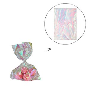 Saco Celofane Nacarado - 10x15cm - 50 unidades - Rizzo