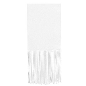 Papel para Bala de Coco - 8,5 x 21,5 cm - Branco - 48 unidades - CampFestas - Rizzo