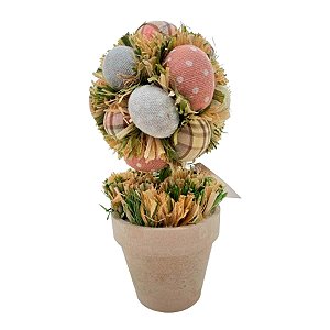 Vaso Decorativo Árvore de Ovinhos de Páscoa - 22cm - 1 unidade - Rizzo