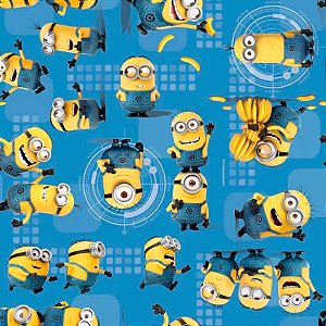 Folha para Ovos de Páscoa Minions 69x89cm - 25 unidades - Cromus - Rizzo