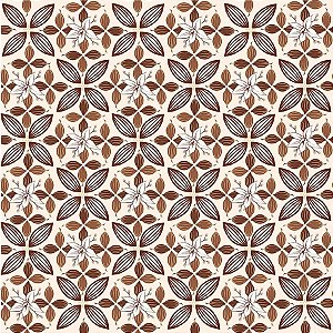 Folha para Ovos de Páscoa Flor de Cacau Marfim 69x89cm - 25 unidades - Cromus - Rizzo