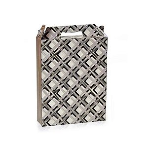 Caixa Maleta Retangular Vertical - Belga - 15cm - 10 unidades - Cromus - Rizzo