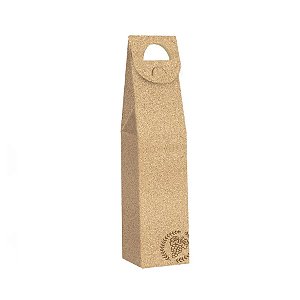 Caixa para Vinho - Cortiça - 8,5x8,5x39cm - 1 unidade - Cromus - Rizzo