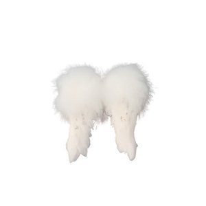 Asa De Anjo Decorativa Branco - 17cm - 1 unidade - Rizzo