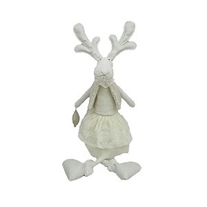 Alce Sentada Rosa - 63cm - 1 unidade - Rizzo