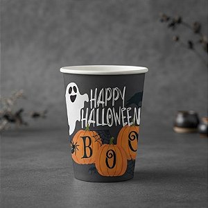 Copo de Papel - Halloween Travessuras - 240ml - 8 unidades - Cromus - Rizzo