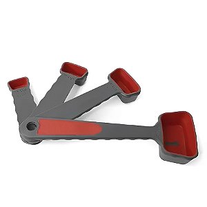 Kit 4 Colheres Medidoras 14,5 cm - 1 unidade - Rizzo