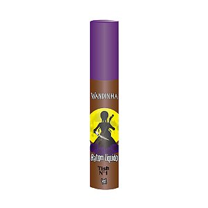 Batom Líquido Matte Wandinha Tish - Cor 01 - 4ml - 1 unidade - Rizzo