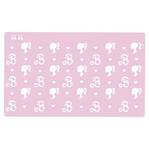 Stencil Boneca Barbie - Ref. 3054 - 1 unidade - RR Cortadores - Rizzo