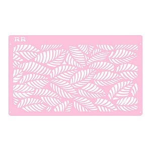 Stencil Folhagem 1 - Ref. 3030 - 1 unidade - RR Cortadores - Rizzo