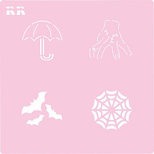 Stencil Wandinha - Ref. 4063 - 1 unidade - RR Cortadores - Rizzo