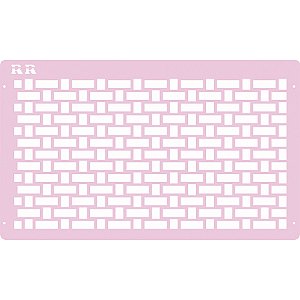 Stencil Fundo Palha / Vime - Ref. 3023 - 1 unidade - RR CORTADORES - Rizzo