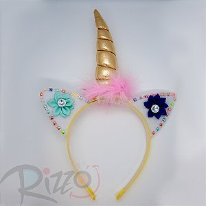 Tiara Unicórnio - Adereço de Carnaval - Mod 605 - 01 unidade - Rizzo
