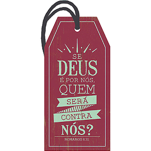 Se Deus é por Nós quem será Contra Nós? - DHT2-001 - LitoArte 1 Unidade - Rizzo