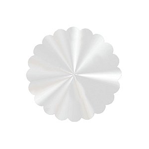 Fundo Redondo Matte Incolor 9cm - 100 unidades - Cromus Rizzo Embalagens
