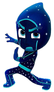 Decoração em MDF Ninja Noturno Festa PJ Masks - 01 Unidade - Rizzo Embalagens