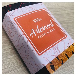 Rótulo e Tira Decorativa 100% Artesanal Feito á Mão - Tam P / M / G - 5 unidades - Rizzo Confeitaria