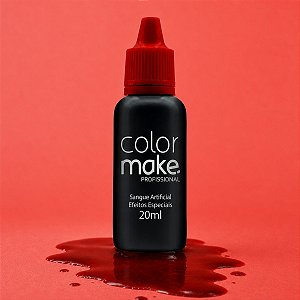 Sangue Falso Artificial Para Maquiagem 20ml - 1 Unidade - Color Make - Rizzo