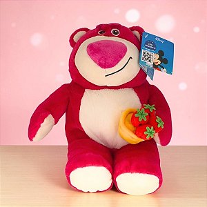 Pelúcia Lotso com Cheirinho - Toy Story - 30cm - Disney Original - 1 unidade - Multilaser - Rizzo