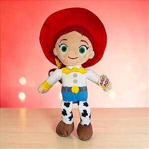 Pelúcia Jessie com Luz e Som - Toy Story - 27cm - Disney Original - 1 unidade - Multilaser - Rizzo