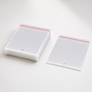 Saco Adesivado com Furo - 12x10cm - 100 unidades - Rizzo