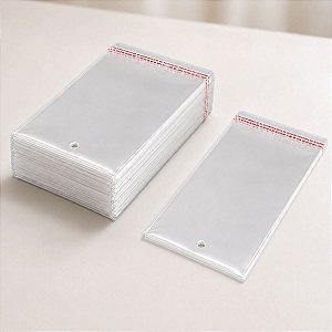 Saco Adesivado com Furo - 22x30cm - 100 unidades - Rizzo