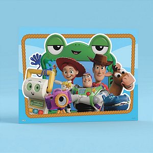 Painel TNT Toy Story 5 - 140x103cm  - 1 unidade - Disney Original - Rizzo