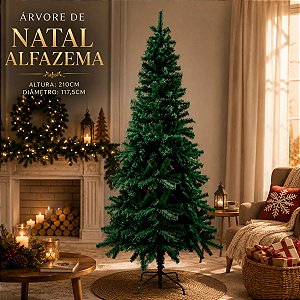 Árvore de Natal Alfazema - 950 Galhos - 210cm - Ref.RZO02584 - 1 unidade - Rizzo