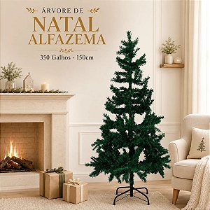 Árvore de Natal Alfazema - 350 Galhos - 150cm - Ref.RZO02582 - 1 unidade - Rizzo