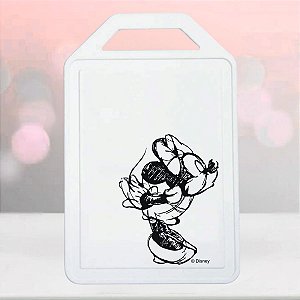 Tábua de Corte de Plástico - Minnie Mouse - 26x20cm - Disney Original - 1 unidade - Simonaggio - Rizzo
