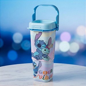 Organizador Retrátil com Suporte para Celular - Stitch - 19x8cm - Disney Original - 1 unidade - Plasútil - Rizzo