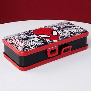 Estojo Organizador - Homem Aranha - 20x10cm - Disney Original - 1 unidade - Plasútil - Rizzo