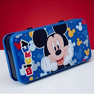 Estojo Organizador - Turma do Mickey - 20x10cm - Disney Original - 1 unidade - Plasútil  - Rizzo