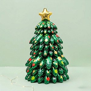 Balão de Festa Microfoil - Árvore de Natal - 130cm - 1 unidade - Rizzo