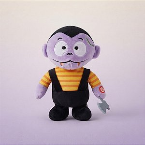 Vampiro de Pelúcia com Som e Movimento - 12x20x8cm - Halloween - 1 unidade - Rizzo