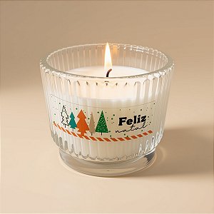 Vela Aromática de Natal - Feliz Natal - 100g - 1 unidade - Rizzo