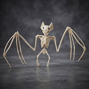 Enfeite Decorativo de Halloween - Esqueleto Morcego - 16x29x5cm - 1 unidade - Cromus - Rizzo