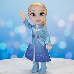Boneca Articulada - Elsa - Frozen - 38cm - Disney Original - 1 unidade - Multilaser - Rizzo