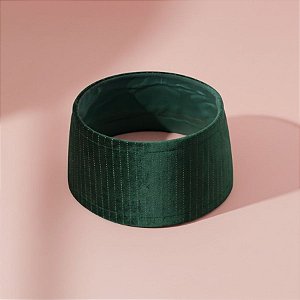 Saia Para Árvore de Natal Rígida - Verde - 30cm - 1 unidade - Cromus - Rizzo