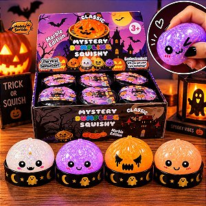 Squishy Halloween Mystery Dumpling - Antiestresse - Surpresa - 1 unidade - Rizzo