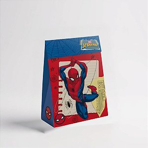 Caixa Flip - Sketch Homem Aranha - P 18x7,5x25 - 1 unidade - Disney Original - Rizzo