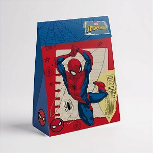 Caixa Flip - Sketch Homem Aranha - G 24x10x35 - 1 unidade - Disney Original - Rizzo