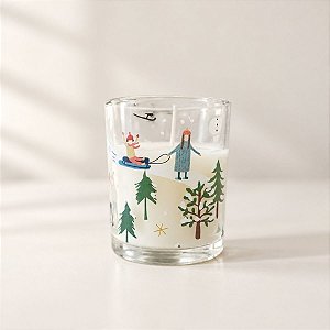 Vela Aromática de Natal - Figuras - Verde - 7x8cm - 1 unidade - Rizzo