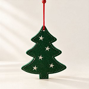 Enfeite de Natal em Feltro - Árvore - 12cm - 1 unidade - Rizzo