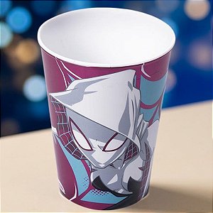 Copo de Plástico Homem Aranha - Mod. 3 - 320ml - Disney Original - 1 unidade - Plasútil - Rizzo