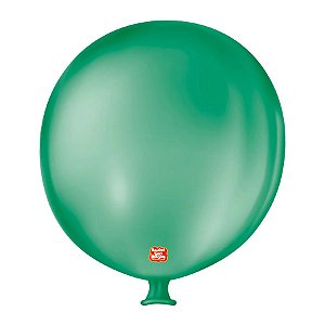 Balão de Festa Látex Gigante - Verde Folha - 01 Unidade - Balões São Roque - Rizzo Balões