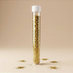 Tubo de Glitter para Balão 5g - Dourado - 01 Unidade - Rizzo