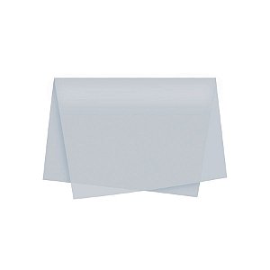 Papel de Seda - 48x60cm - Prata - 10 folhas - Villa Pack - Rizzo Balões