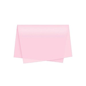 Papel de Seda - 50x70cm - Rosa Claro - 10 folhas - Riacho - Rizzo